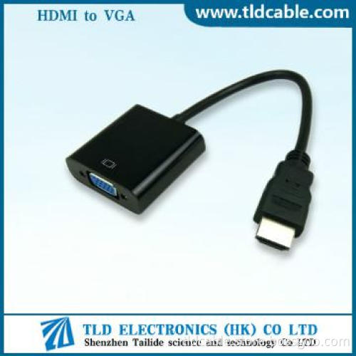 China Supplier Male HDMI to Female VGA Adapter